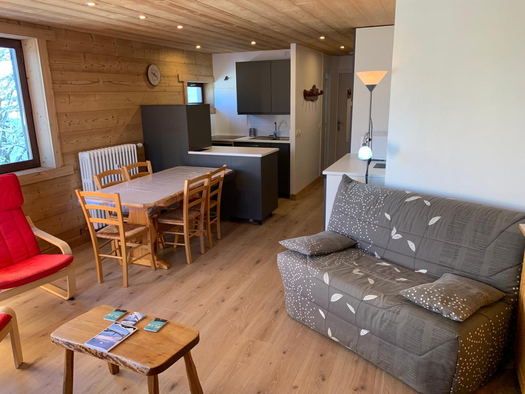 Aravis 1500, No 4, 3 Pieces, Vue Montagne Apartamento *